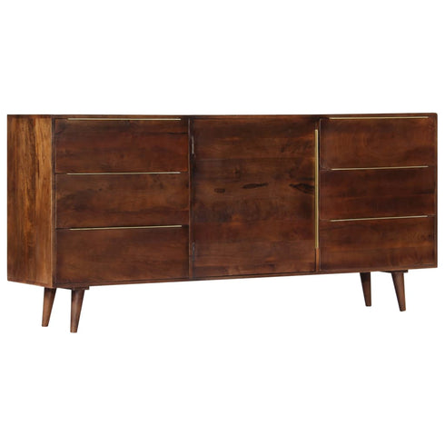 Robinson - Sideboard with 6 Drawers 1750 x 400 x 820 mm Solid Mango Wood